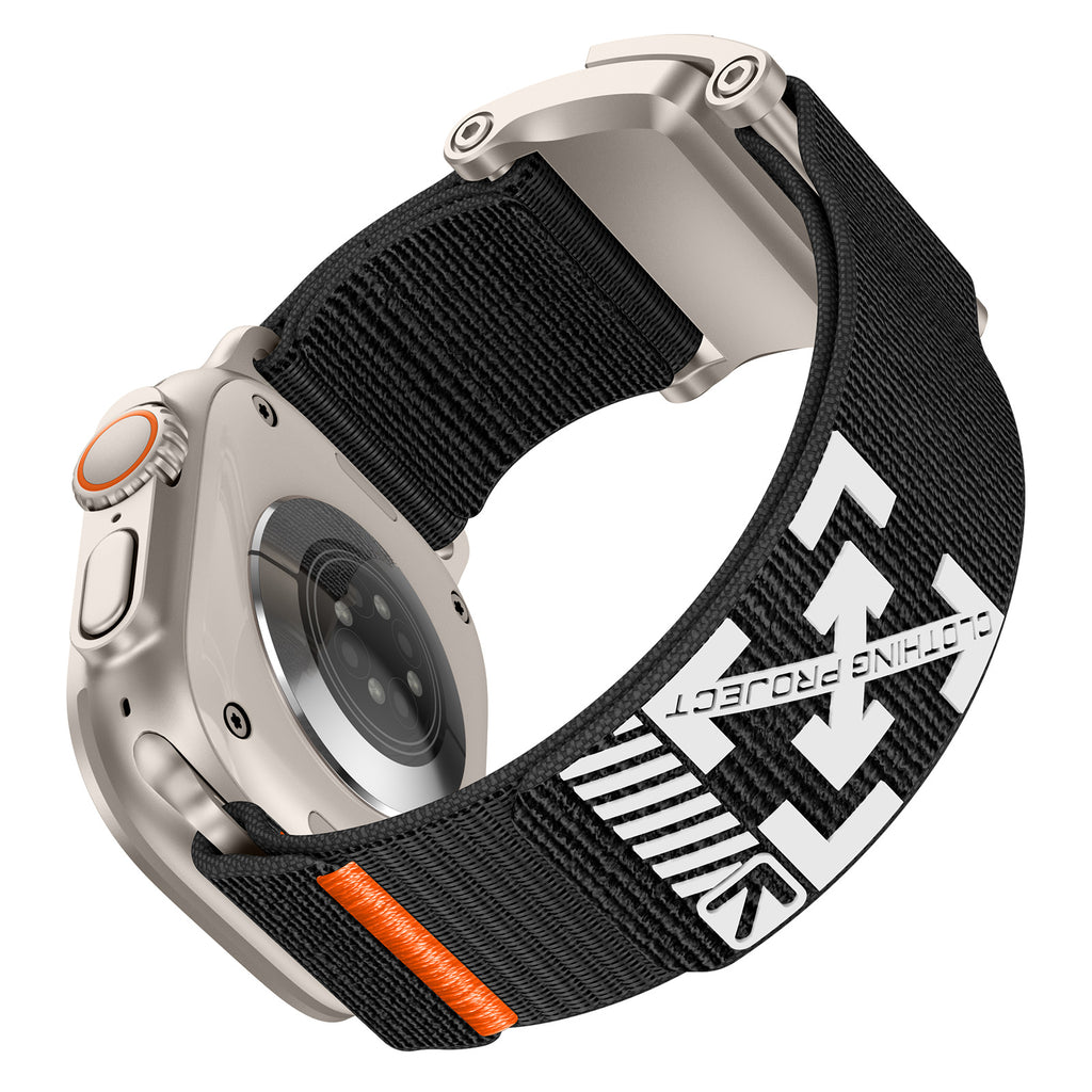Bracelet de montre Velcro à boucle magnétique tissée