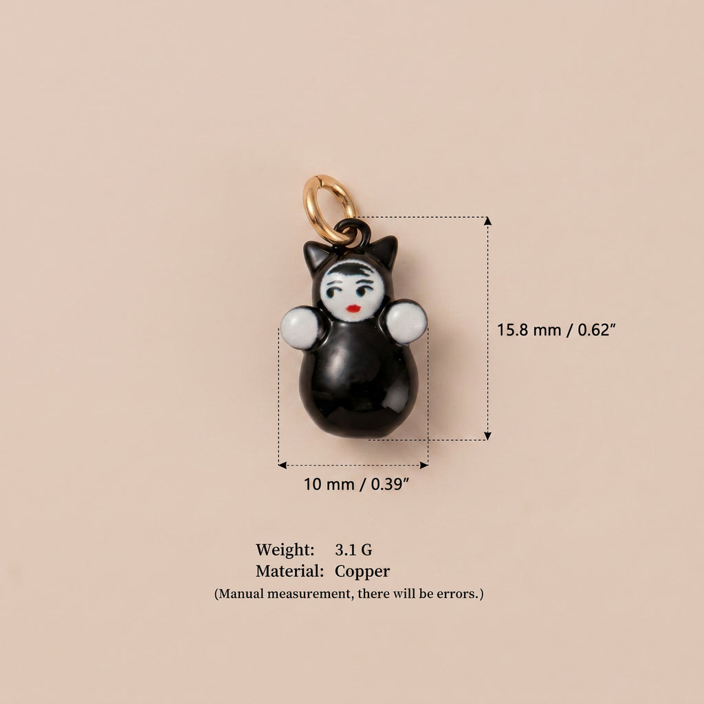 European and American-style Little Doll Pendentif mignon et polyvalent