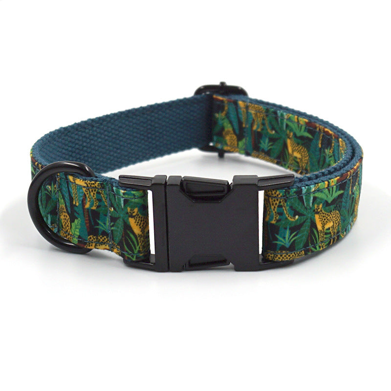 Pet Instagram Style Jungle Leopard Dog Collar