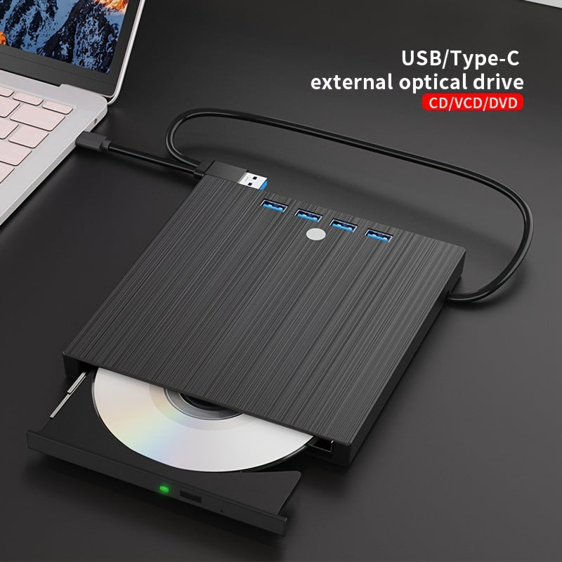 DVD externe Burner TYPE-C Disque CD multifonction Drive optique étendu