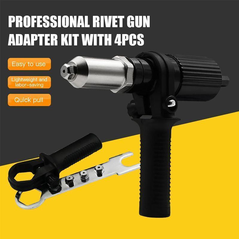 Tête de conversion des ongles de rivet électrique Forage électrique