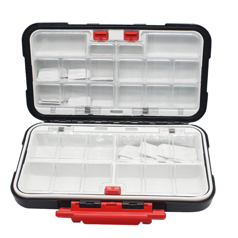 Fournitures de pêche Double couche d'accessoire de printemps Box