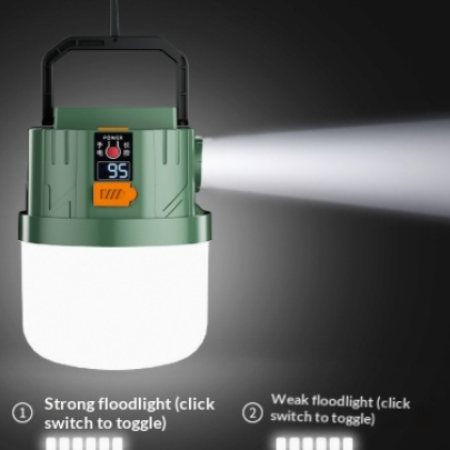 Ampoule LED pour usage domestique Éclairage d'urgence et marchés de nuit