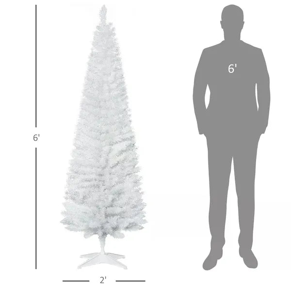 Arbre de Noël blanc