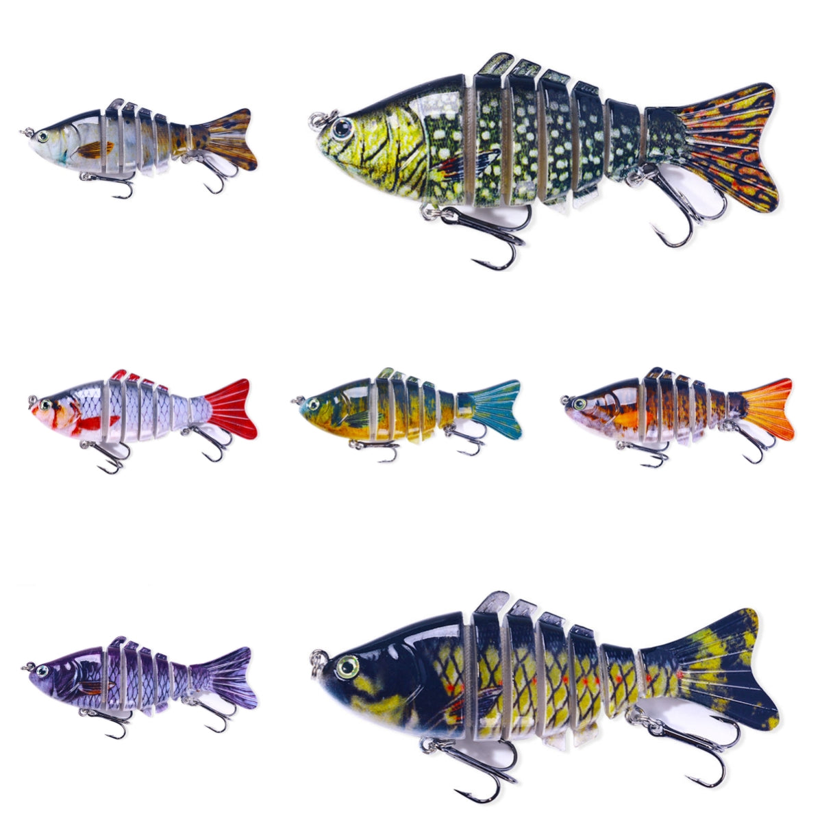 Lure 10CM Lure de poisson Lure d'ail dur