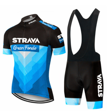 Cyclisme d'été à manches courtes Jersey costume hommes