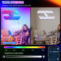 Panneaux lumineux triangulaires de 20 paquets - Smart RGB LED Lights with App & Remote - Music Sync