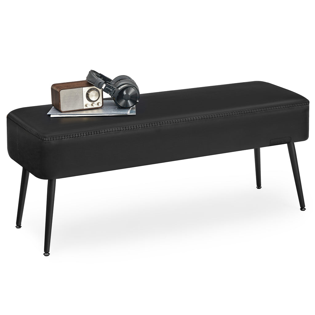 Banc ottoman VALAGLE avec couture