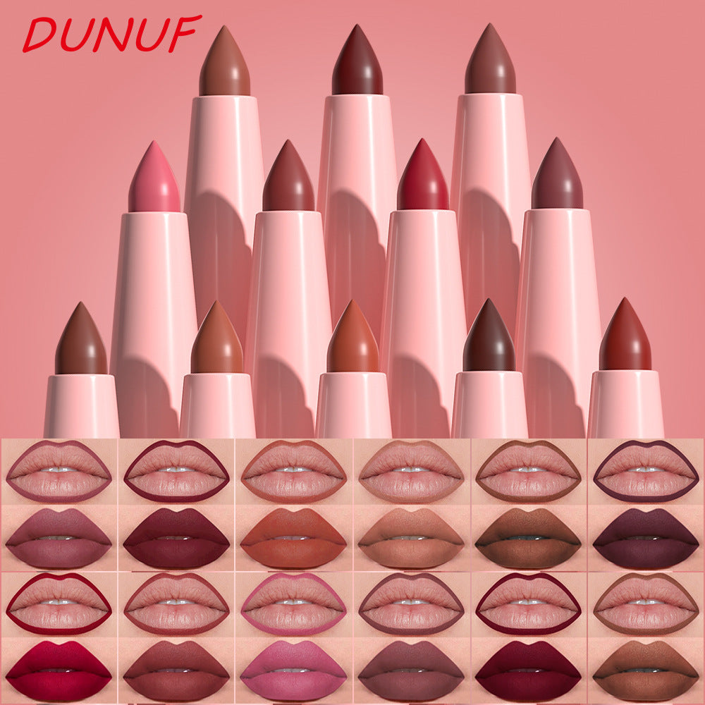DUNUF 6-Piece Lip Liner Set facile à appliquer finition velours