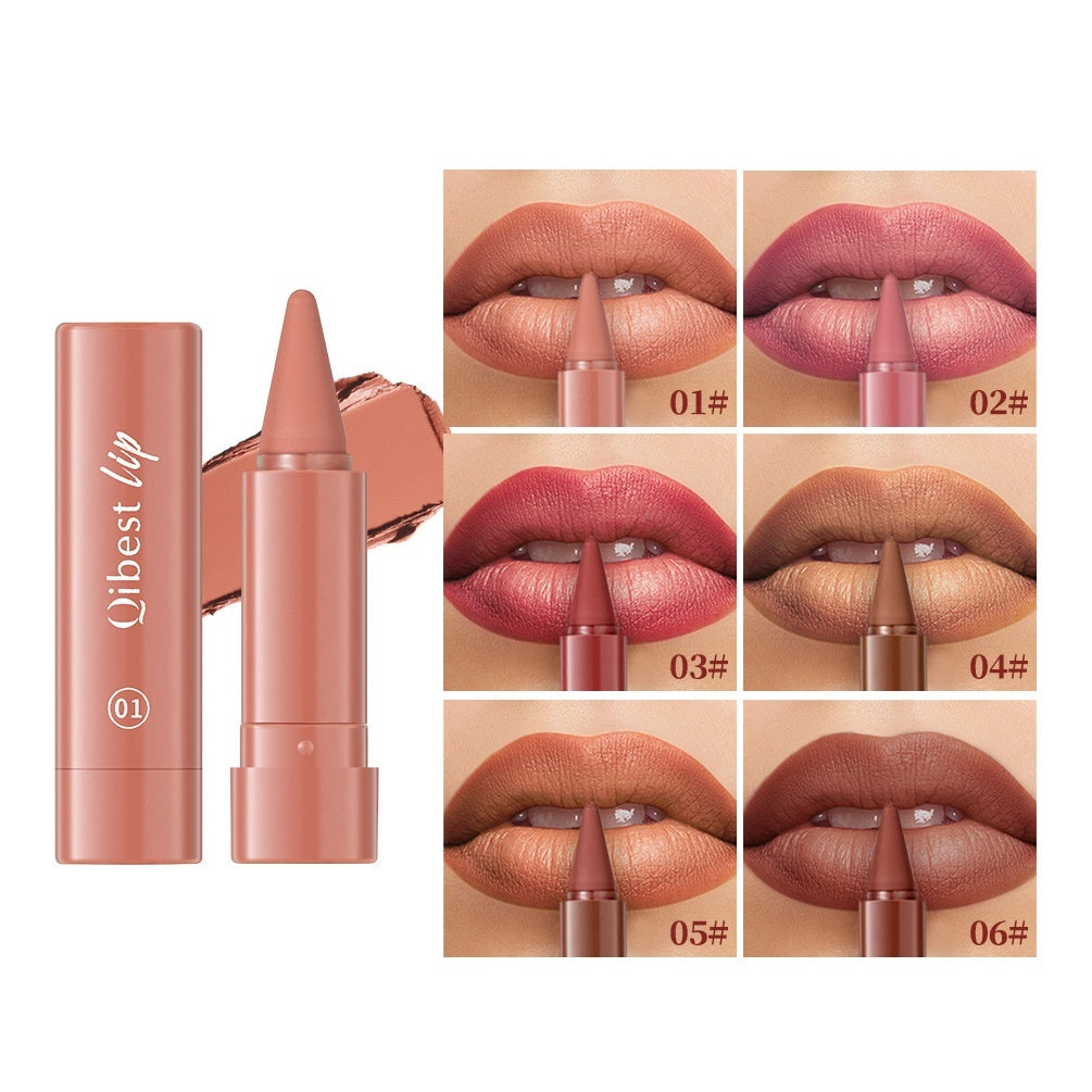 Long Lasting Matt Twist Up rouge à lèvres avec une finition naturelle et la formule résistant à l'eau