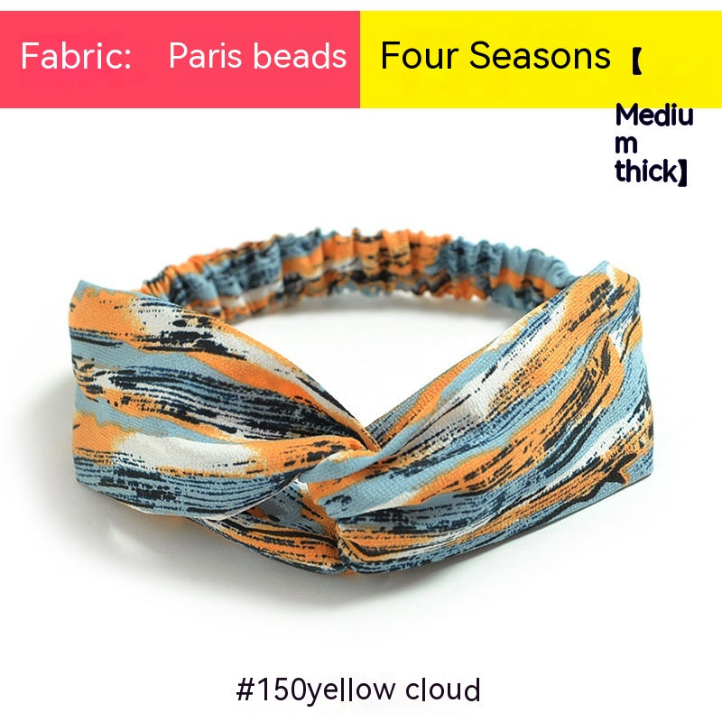 Bandeau en mousseline pour femmes