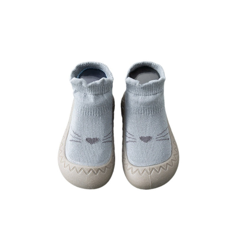 Souple semelle en caoutchouc imperméable antidérapant pour bébé