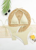 Maillot de bain bikini en trois parties