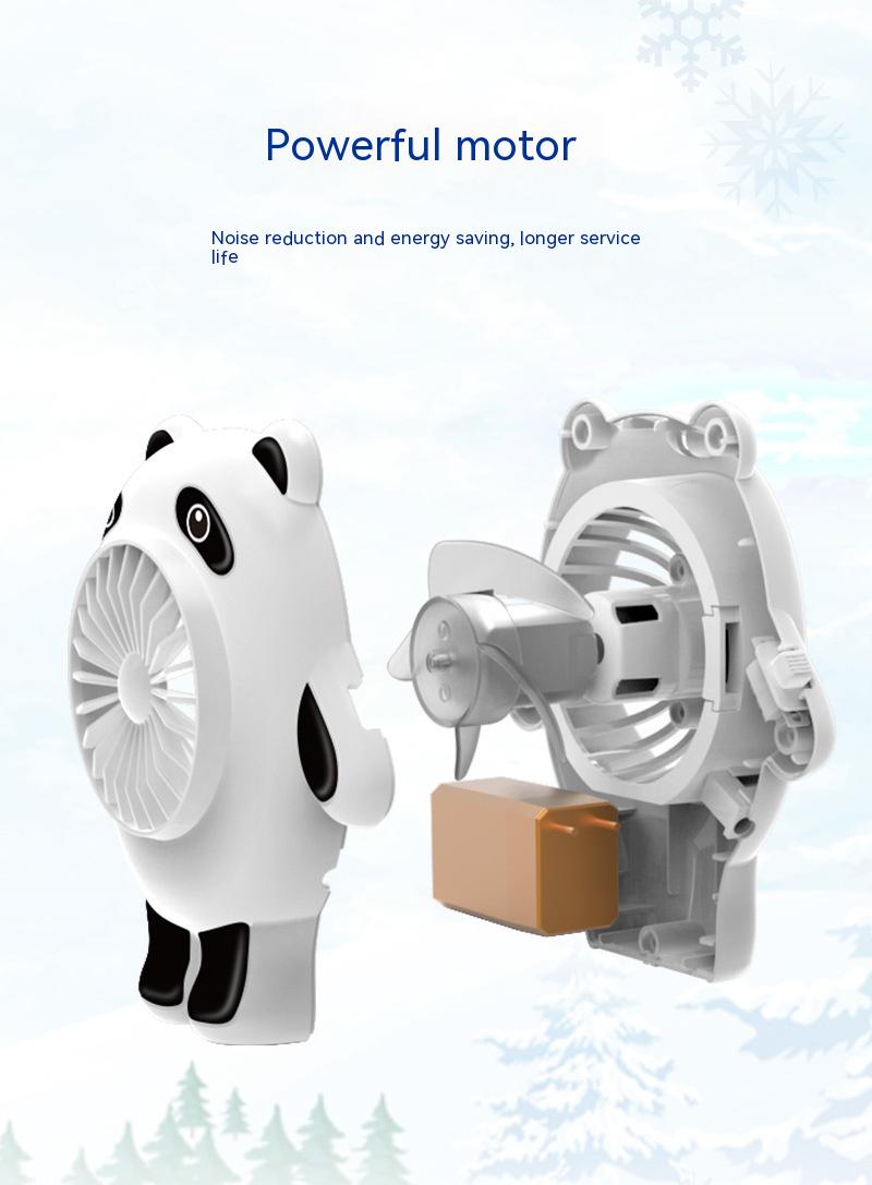 Ventilateur en plastique mignon de charge USB
