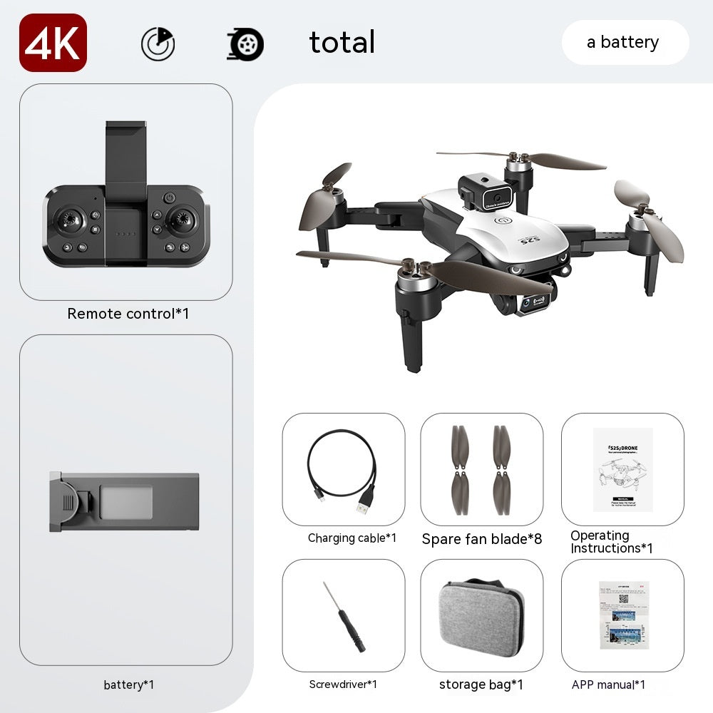 Quadcopter UAV Folding Electric Lens Remote Control Obstacle Avoidance Optical Flow Hover