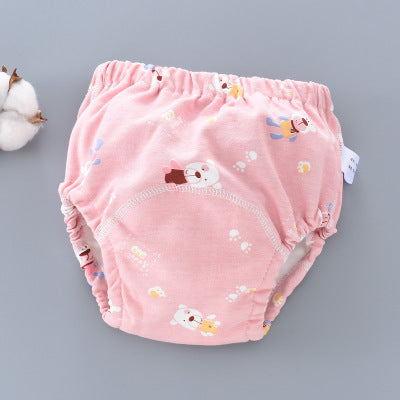 Pantalons d'entraînement pour bébés Lavable 6 couches Couverture de couche Gauze Apprentissage