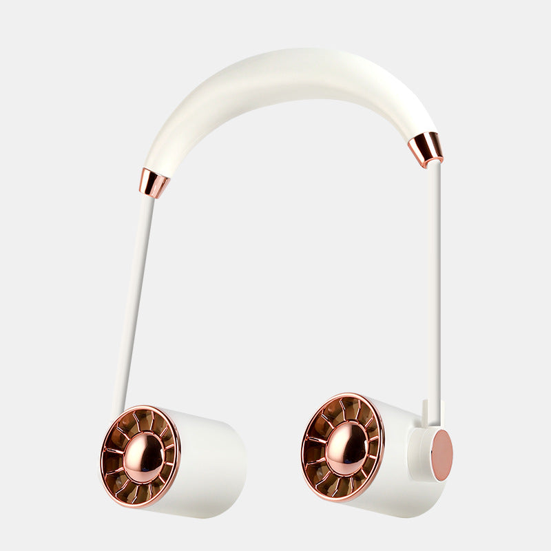 KP-F08 Mains d'éventail de cou portable les mieux vendues Libre longue durée de vie de batterie puissant flux d'air