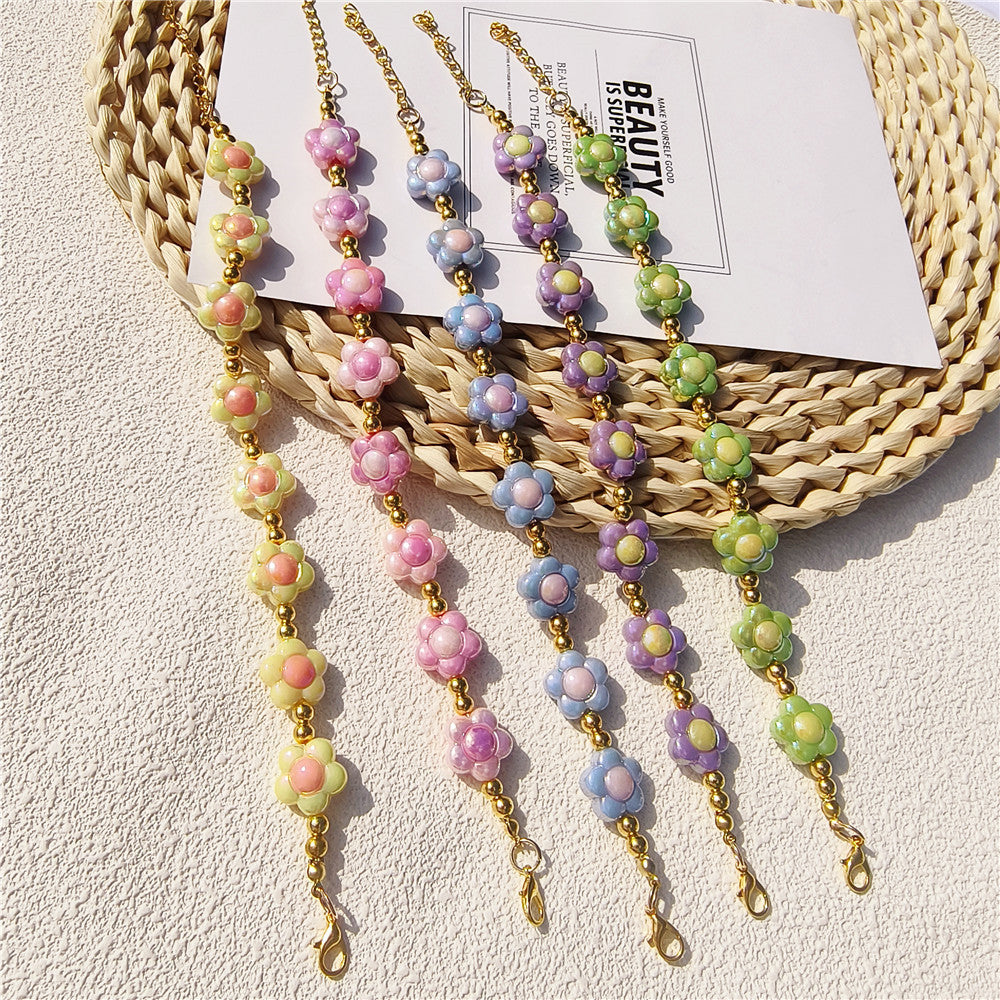 Collier pendentif Faux Pearl d'inspiration animale