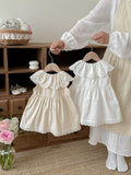 Vêtements d'été pour enfants Robe princesse en dentelle