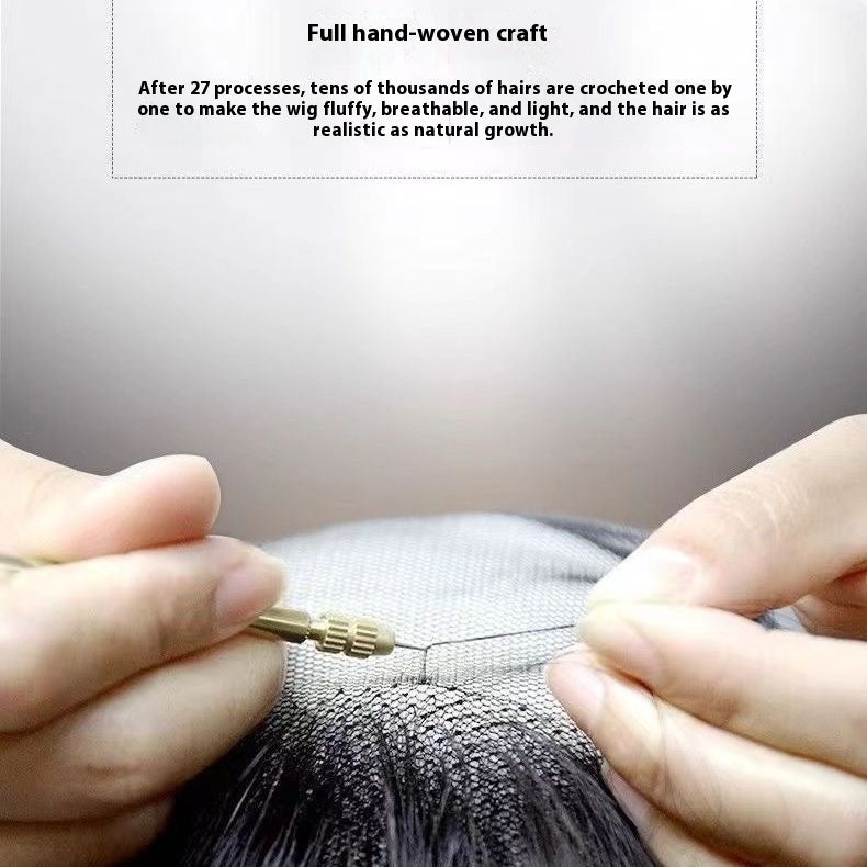 Couverture de cheveux minces de mode moyenne et âgée