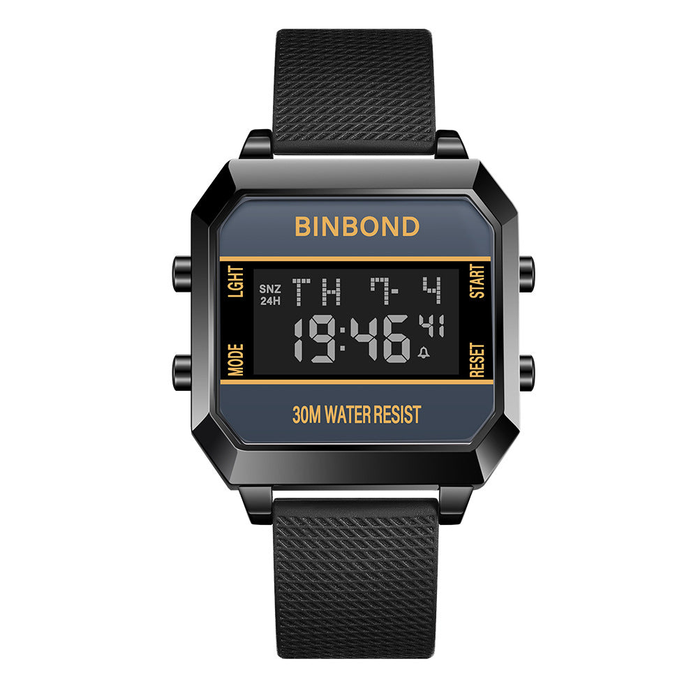 Montre électronique polyvalente et élégante pour les étudiants et les étudiants