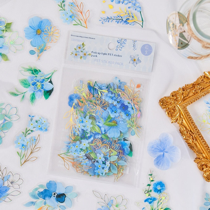 Plant Fleurs Journal Source décorative Matériau 40 Pièces