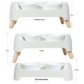 Ceramic Cat Bowl Pet Boire et nourrir Double Bowl