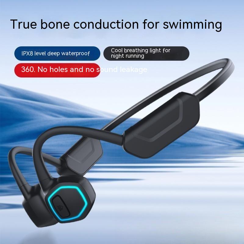 Casque Bluetooth pour la conduction osseuse Petite lampe de nuit à induction Grade 8
