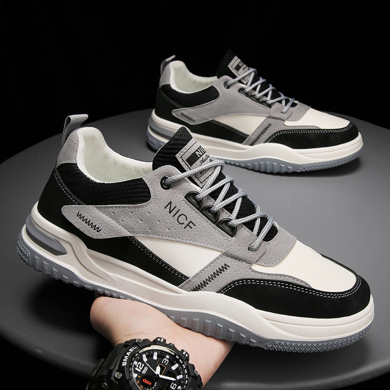 Men's Fashion Casual Leather Waterproof Non-slip Work Protection