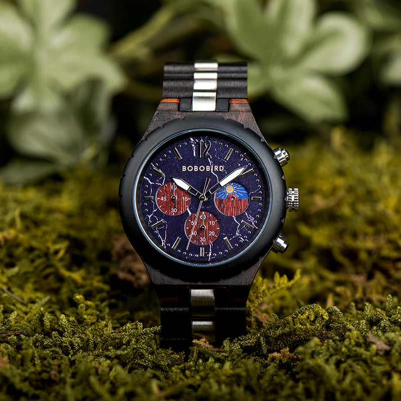 Montre en bois mode et distinctive hommes Style