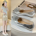 Femmes 6cm Hauteur invisible Augmenter Mary Jane Flats
