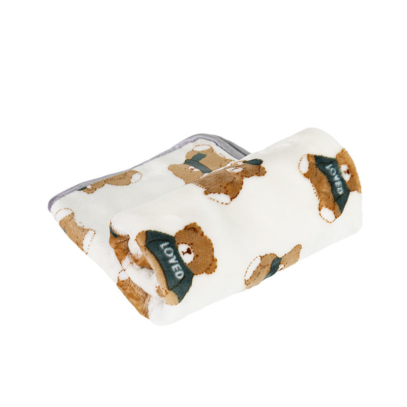 Feuille de lit chaud pour chien de couverture chaude pour chat