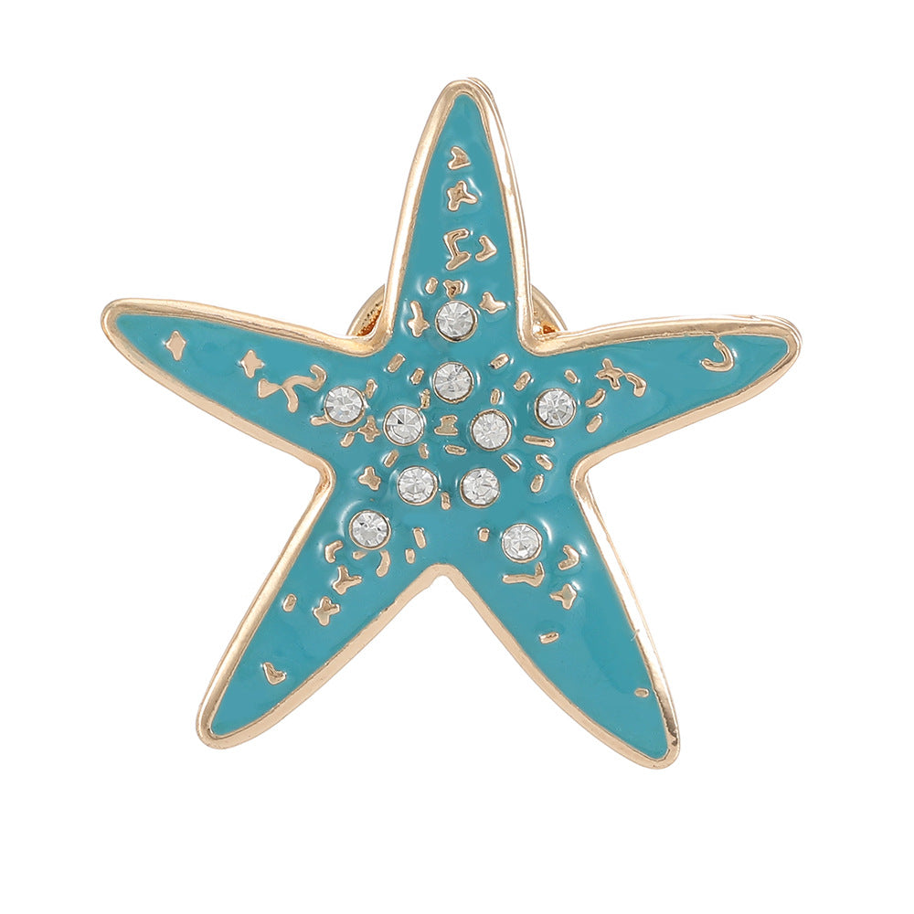 Mignon sous-marin World Cartoon Turtle Brooch
