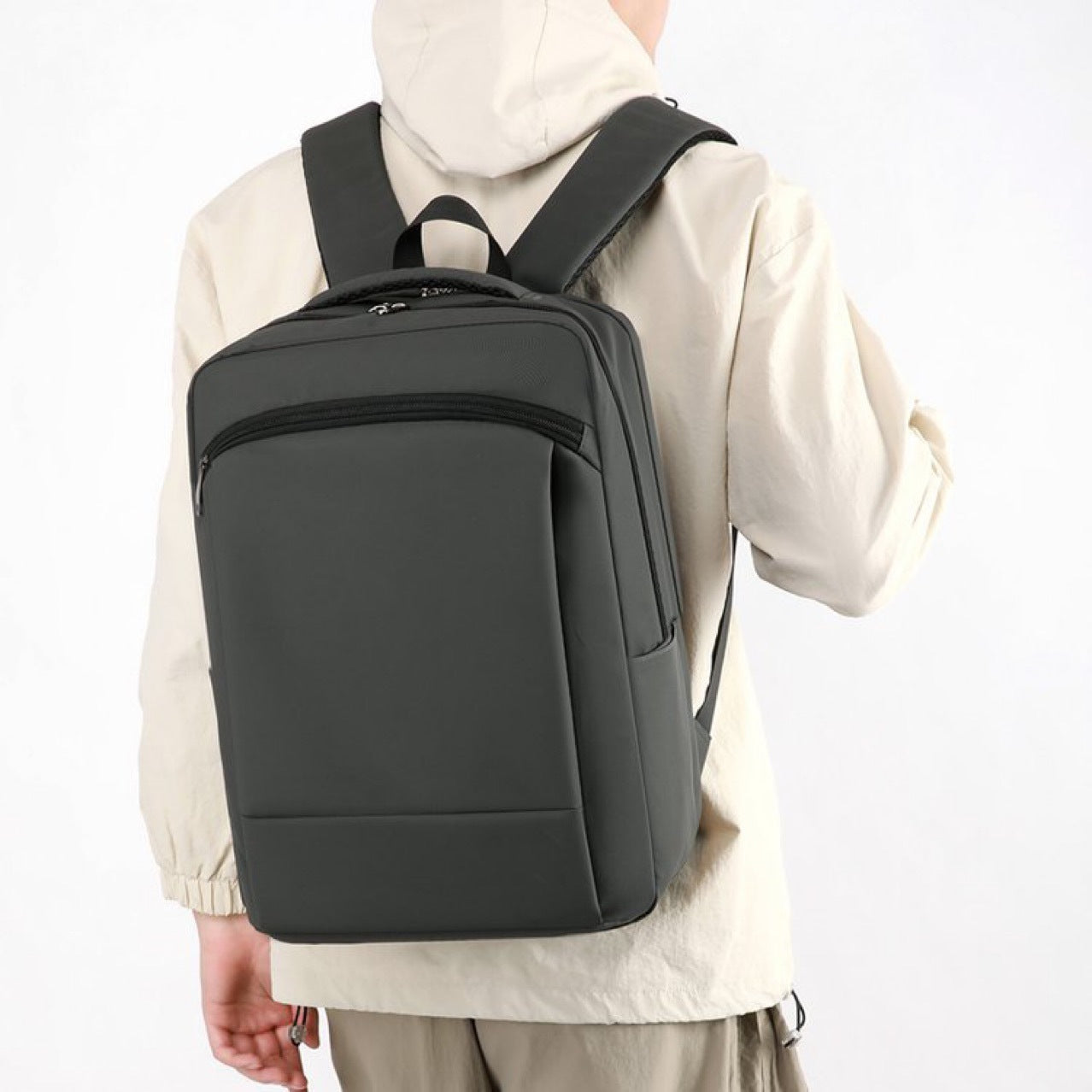Casual Business Commute ordinateur sac à dos simple grande capacité