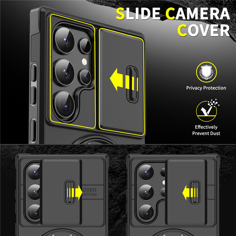 Ouverture de la fenêtre de lien Couverture rotative de porte-téléphone