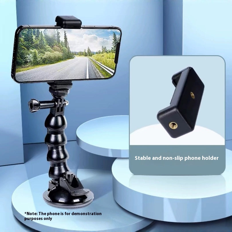 Support de téléphone portable léger de tir de voiture