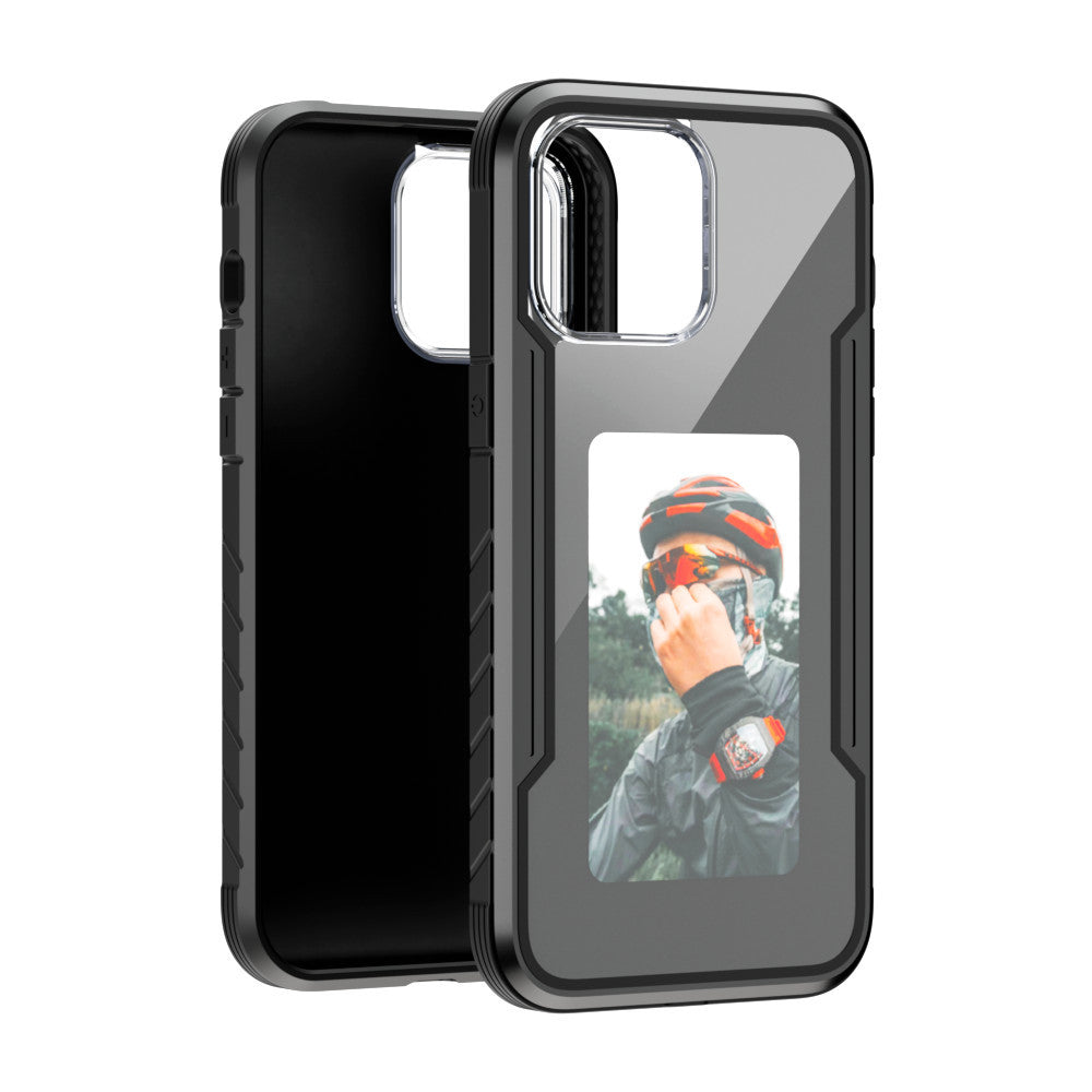 Support Chargeur sans fil bricolage écran quatre couleurs E-ink téléphone mobile protection Case