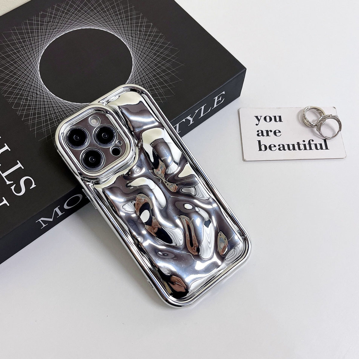 Étui de téléphone à motif Meteorite, tout compris résistant à la chute