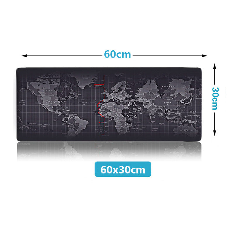 ZUOYA Gaming Mouse Pad Keyboard Pad Table Mat de grande taille surverrouillage en caoutchouc naturel