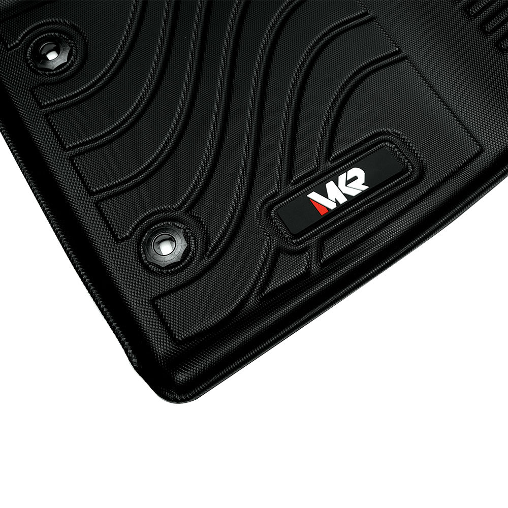 Tapis de sol TPE avant et arrière tout temps pour Toyota Tundra CrewMax C