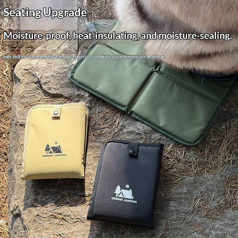 Randonnée en plein air Portable Oxford Cloth pliable Moisture-Proof Siège Coussin