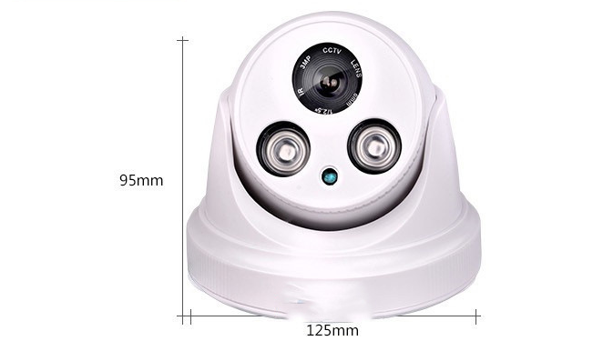 Caméra de surveillance moniteur de vision nocturne