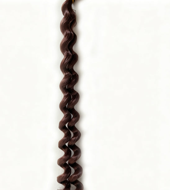 24in150g Italie boucles Deep twist boho boucles Crochet cheveux