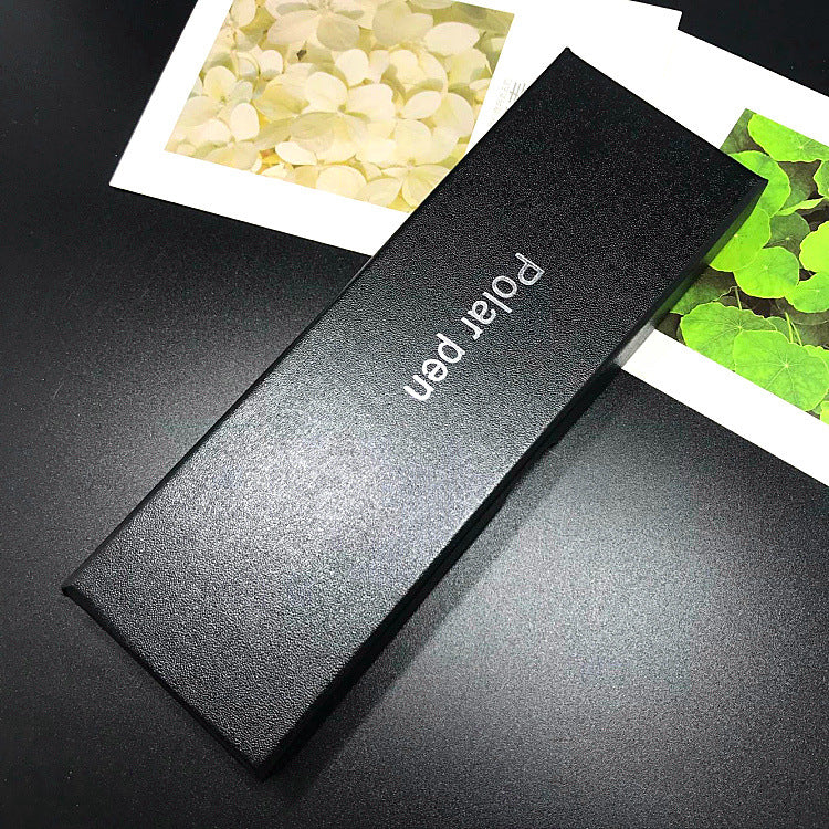 Stress Reducer Relief Toys Cadeau Boîte amusante en or noir Kits Fidget stylo polaire magnétique avec
