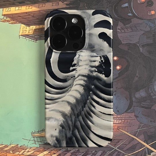 Trendy Retro Art Niche Case Téléphone