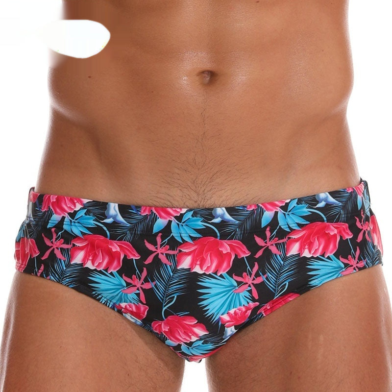 Solid Color Plus Taille Short de natation