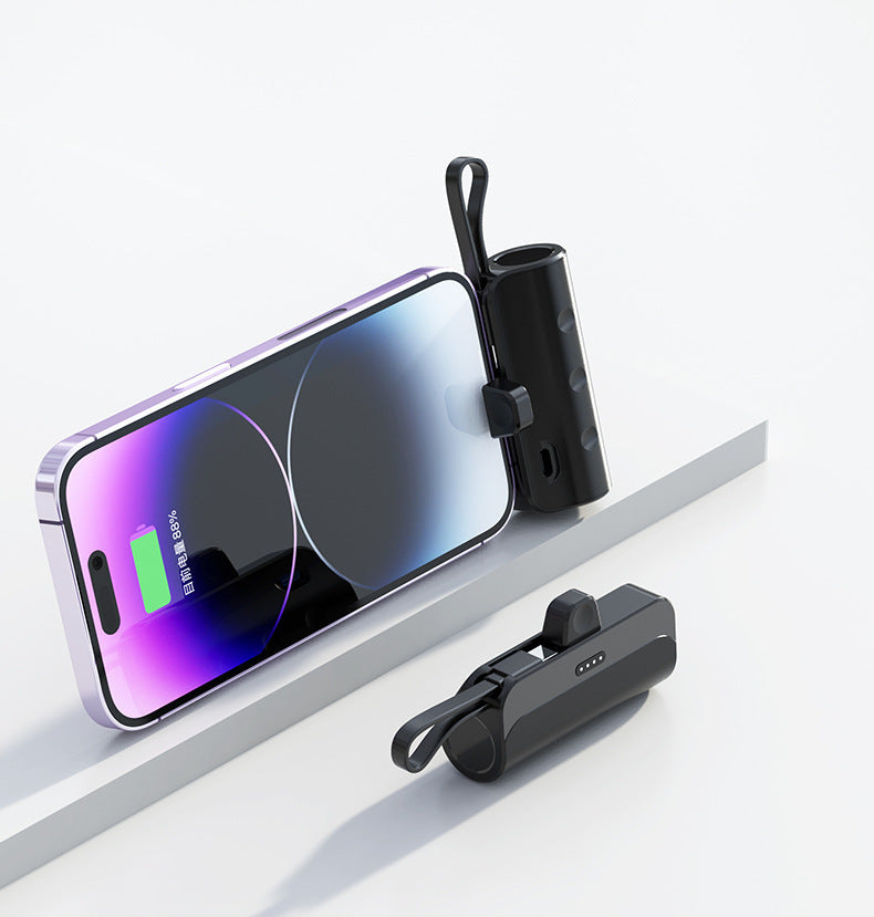 Mobile alimentation sans fil charge rapide grand Ma avec câble