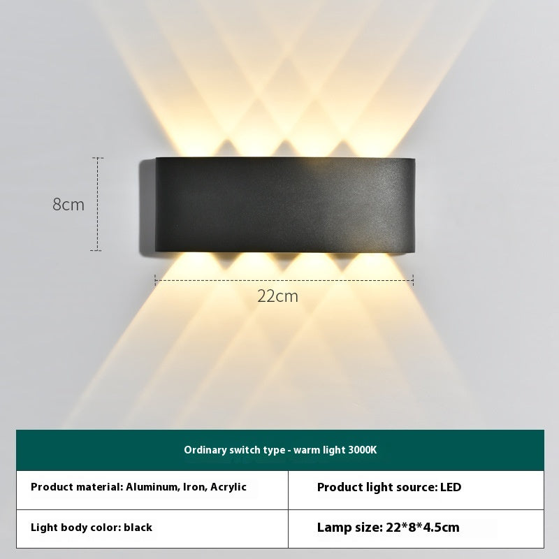 Lampe murale extérieure étanche Solar Intelligent télécommande