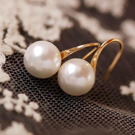 Boucles d'oreilles en perles simples pour femmes