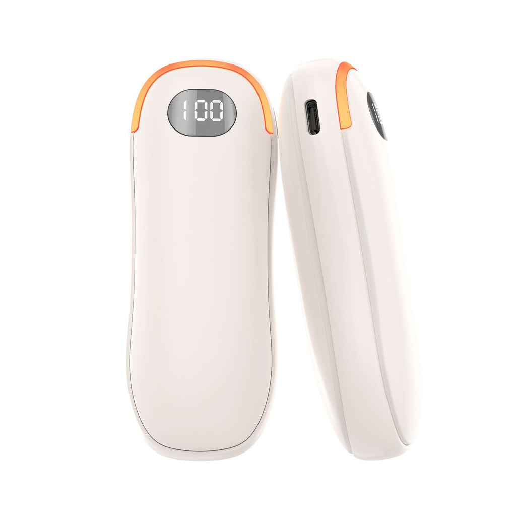 Power Bank Hand Warmer Affichage numérique Régulateur de température Double face chauffant Pad